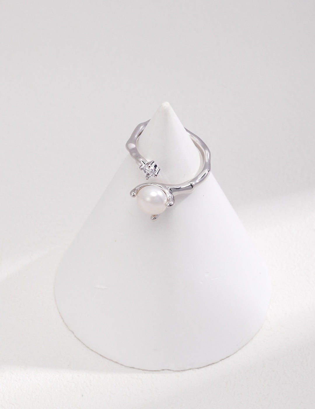 Lunar Whisper Gold Ring
