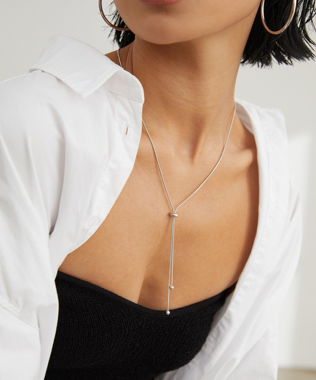 Duo Line Necklace