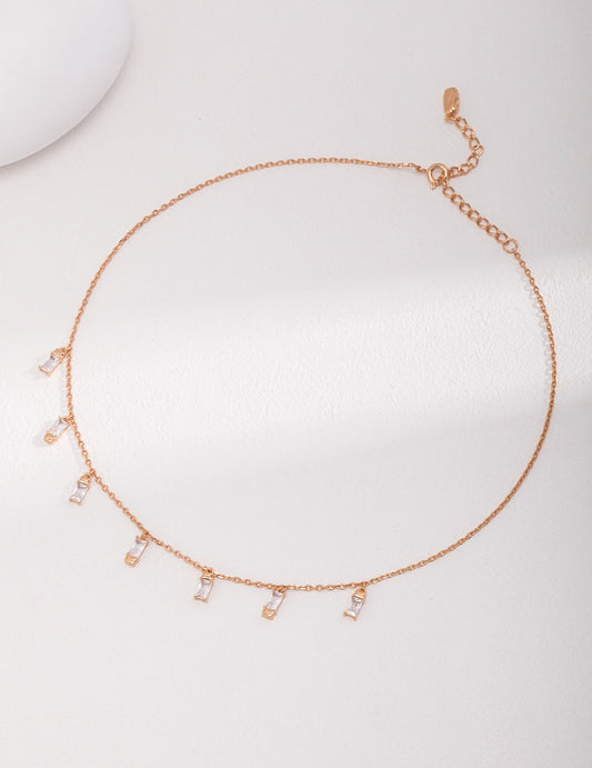 Crystal Line Necklace