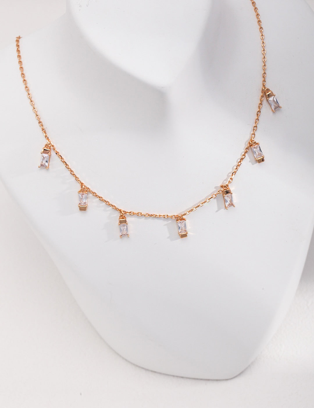 Crystal Line Necklace
