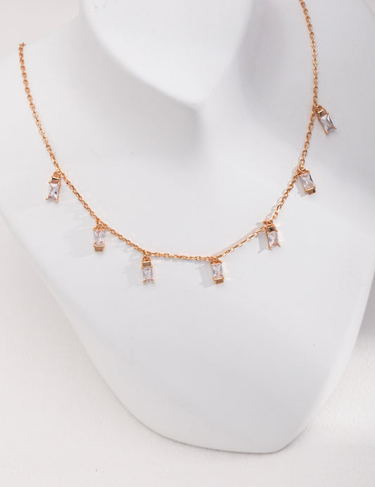 Crystal Line Necklace